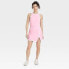 Фото #1 товара Women's High-Neck Wrap Active Dress - All In Motion Pink S