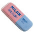Фото #2 товара MILAN Blister Pack 1 Rubber Eraser (Double Use) + 1 Oval Synthetic Rubber Eraser
