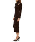 ფოტო #3 პროდუქტის Women's Olesa Long-Sleeve Asymmetric Kniit Dress