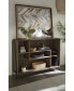 Finch 42" Wood and Metal Accent Bookcase