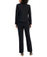 Фото #2 товара Костюм классический Le Suit женский, костюм на брюки с прямыми брюками и миди-кофтой not с воротником.
