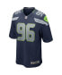 Фото #2 товара Men's Cortez Kennedy College Navy Seattle Seahawks Game Retired Player Jersey