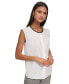 Women's Scoop-Neck Sleeveless Top