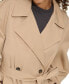 Фото #4 товара Women's Classic Relaxed Fit Belted Trench Coat