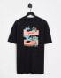 Puma Downtown graphic tee in black