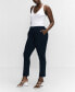 ფოტო #4 პროდუქტის Women's Crop Skinny Trousers