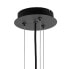 Фото #2 товара Подвесной светильник Стеклянный Серый 40 x 40 x 120 см Hierro/Cristal Crystal Grey BB Home