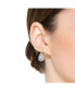 ფოტო #3 პროდუქტის Cubic Zirconia Sterling Silver Pear Shape Drop Earrings