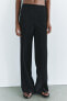 ZW COLLECTION FLARED TROUSERS WITH POCKETS