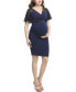 Фото #1 товара Maternity Lace Accent Midi Dress