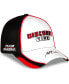 Men's White and Black Austin Cindric Discount Tire Element Mesh Adjustable Hat