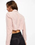 Фото #3 товара ASOS DESIGN cropped utility co ord blazer in pink