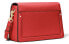 Фото #4 товара Сумка из коллекции MICHAEL KORS MK Jessie с логотипом, красная, среднего размера