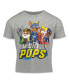 ფოტო #6 პროდუქტის Toddler Boys Paw Patrol Chase Marshall 3 Pack Short Sleeve Tees Toddler|Child