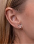 Фото #3 товара Minimalist steel earrings Hearts Emery Silver