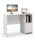 Modern Computer Desk with Cabinet