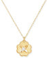 ფოტო #1 პროდუქტის Gold-Tone Heritage Bloom Pendant Necklace, 16" + 3" extender