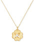 Gold-Tone Heritage Bloom Pendant Necklace, 16" + 3" extender