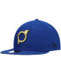 Фото #1 товара Men's Blue Omaha Storm Chasers Authentic Collection Team Alternate 59FIFTY Fitted Hat