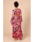 Фото #22 товара Women's Teena Puff Sleeve Cutout Maxi Dress