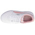 Фото #3 товара кроссовки для девочки PUMA  розово-белый цвет, на шнуровке