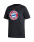 Фото #3 товара Men's Black Bayern Munich Vertical Back T-shirt