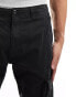 Superdry Core cargo pants in washed black