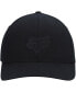 ფოტო #3 პროდუქტის Men's Black Logo Legacy Flex Hat