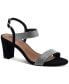 Фото #1 товара Women's Bonitaa Embellished Ankle-Strap Slingback Dress Sandals, Created for Macy's