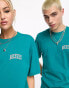 Dickies Unisex aitkin left chest logo t-shirt in teal Tiefes Seeblau, M - фото #3