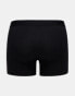 ASOS DESIGN 5 pack trunks in black cotton