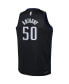 ფოტო #3 პროდუქტის Big Boys Cole Anthony Black Orlando Magic 2022/23 Swingman Jersey - City Edition