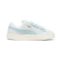 Фото #1 товара Puma Suede Xl Lace Up Womens Blue Sneakers Casual Shoes 39764810