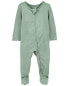 Фото #1 товара Baby Zip-Up PurelySoft Sleep & Play Pajamas NB