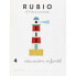 Фото #2 товара Early Childhood Education Notebook Rubio Nº4 A5 испанский (10 штук)