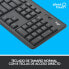 Фото #9 товара Logitech MK295 Silent Wireless Combo - Full-size (100%) - USB - QWERTY - Graphite - Mouse included