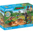 PLAYMOBIL Stegosaurus Nest With Egg Thief Construction Game