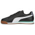 Фото #3 товара Puma Roma Basic+ Lace Up Mens Black Sneakers Casual Shoes 36957145