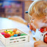 Фото #4 товара Деревянные овощи и фрукты ROBIN COOL Мультицветные игрушки с методикой Монтессори