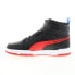 Фото #9 товара Puma RBD Game High Speed 39119801 Mens Black Lifestyle Sneakers Shoes