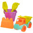 Фото #1 товара Игрушка пляжная COLOR BEACH Playa Set Truck с аксессуарами