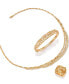 ფოტო #3 პროდუქტის D'Oro by EFFY® Diamond Textured Bangle (1 ct. t.w.) in 14k Yellow Gold
