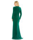 ფოტო #4 პროდუქტის Women's Ieena Long Sleeve Keyhole Embellished Jersey Gown