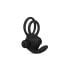 Фото #3 товара Эрекционное кольцо с вибрацией и стимулятором клитора LOVETOY Power Clit Duo Black