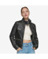 Фото #1 товара Women's Vicki Light Smooth Lamb Leather Jacket