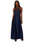 ფოტო #1 პროდუქტის Women's Beaded Taffeta Ball Gown