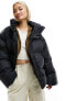 Фото #1 товара Columbia Puffect Surplus oversized puffer coat in black Exclusive to ASOS