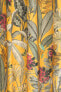 Фото #7 товара Vorhang gelb floral blickdicht