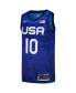 Фото #2 товара Men's Jayson Tatum Navy Team USA Swingman Player Jersey