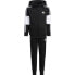 ADIDAS Lk 3S tracksuit Top:Black / White / White Bottom:Black / White / Black, 1-2 года - фото #2